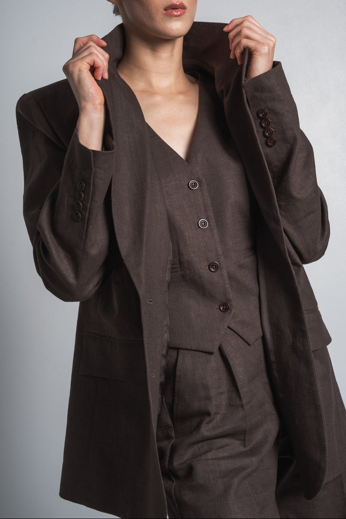 Linen Vest